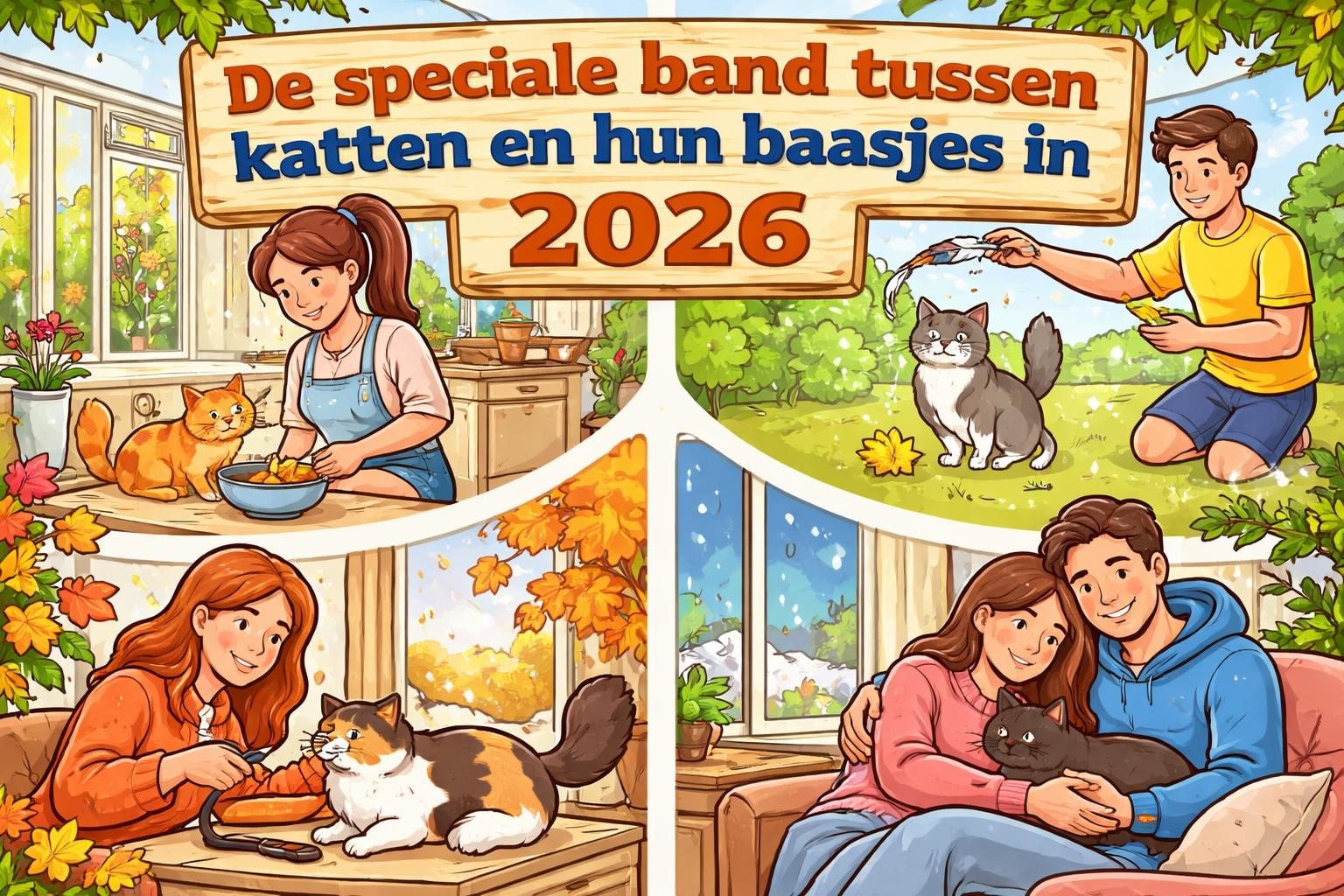 Katten: De ultieme gids voor kattenliefhebbers in 2026