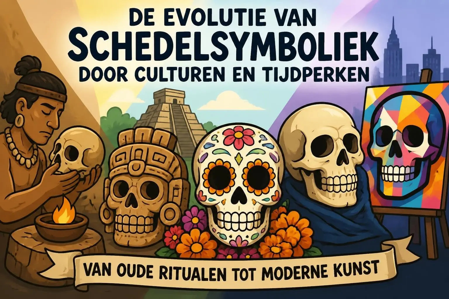 Schedels in onze cultuur en kunst: een fascinerende ontdekking