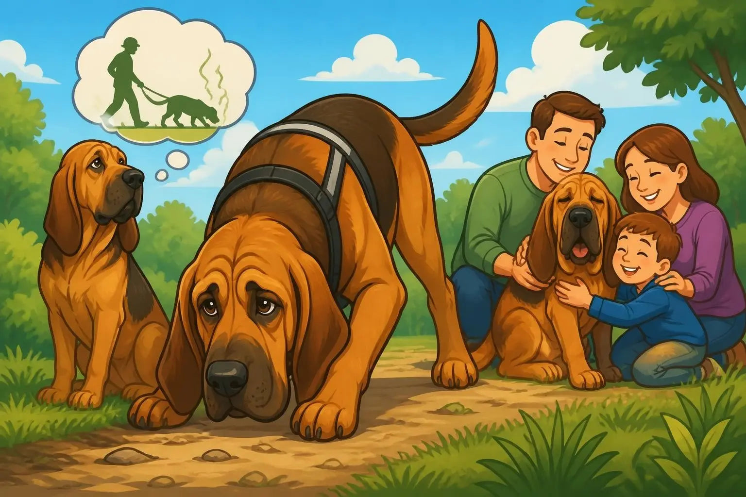 Bloedhond: het fascinerende speurhonderas voor liefhebbers