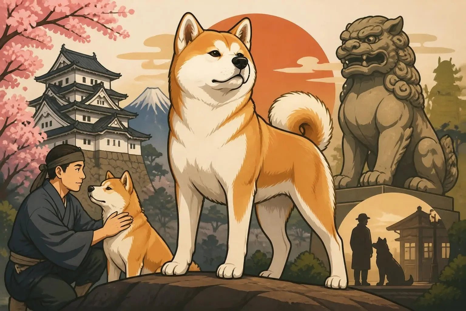 De Akita: Trouwe wachter en tijdloze inspiratie