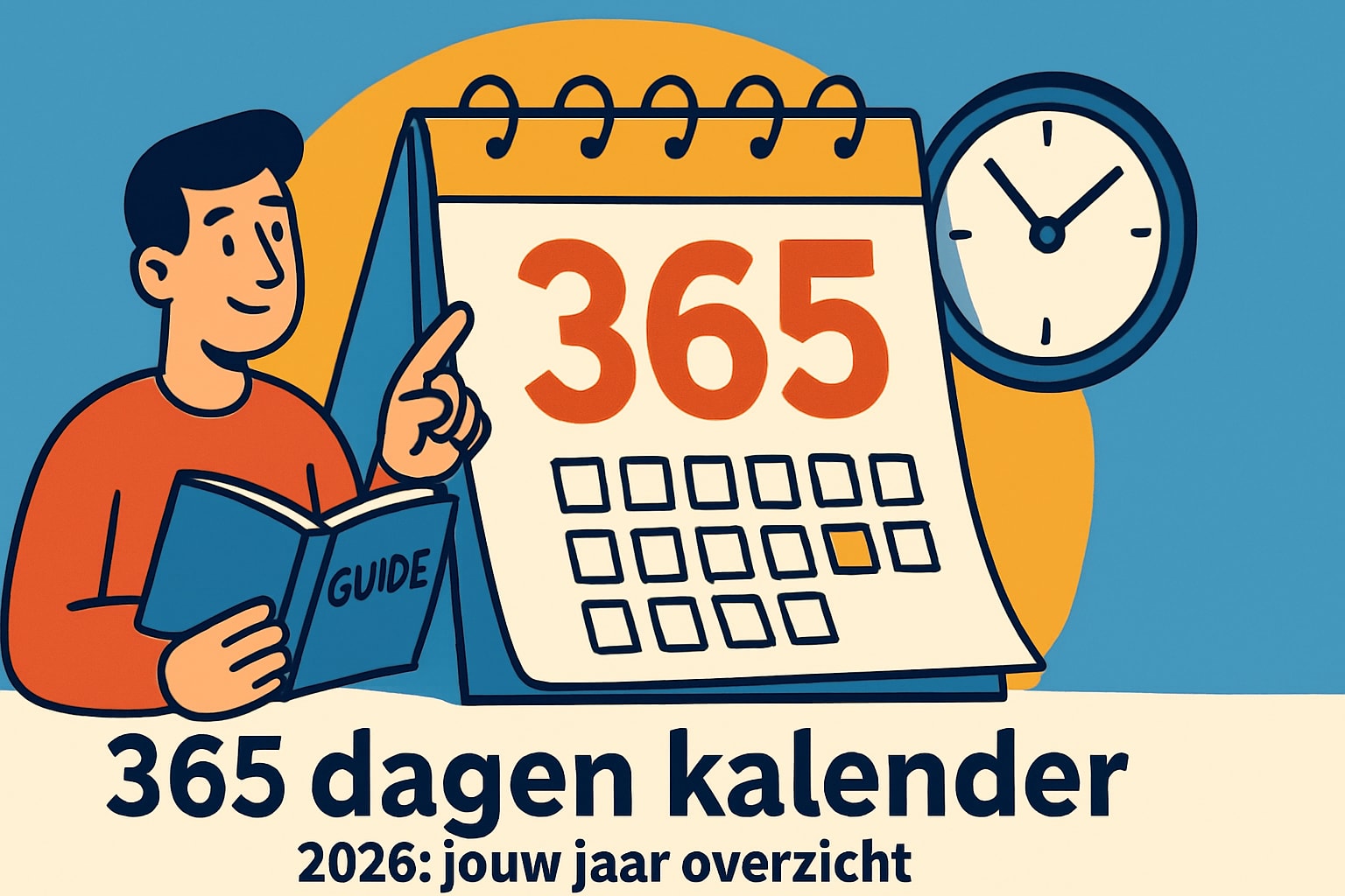 365 Dagen Kalender Guide 2026: Jouw Jaar Overzicht