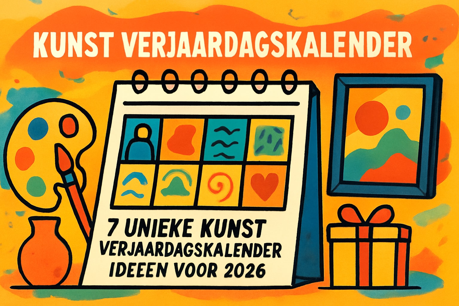7 Unieke Kunst Verjaardagskalender Ideeën Voor 2026