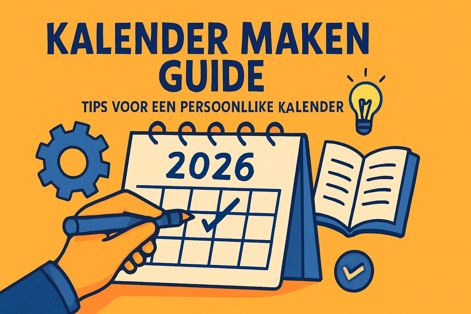 Kalender Maken Guide 2026: Tips Voor Een Persoonlijke Kalender