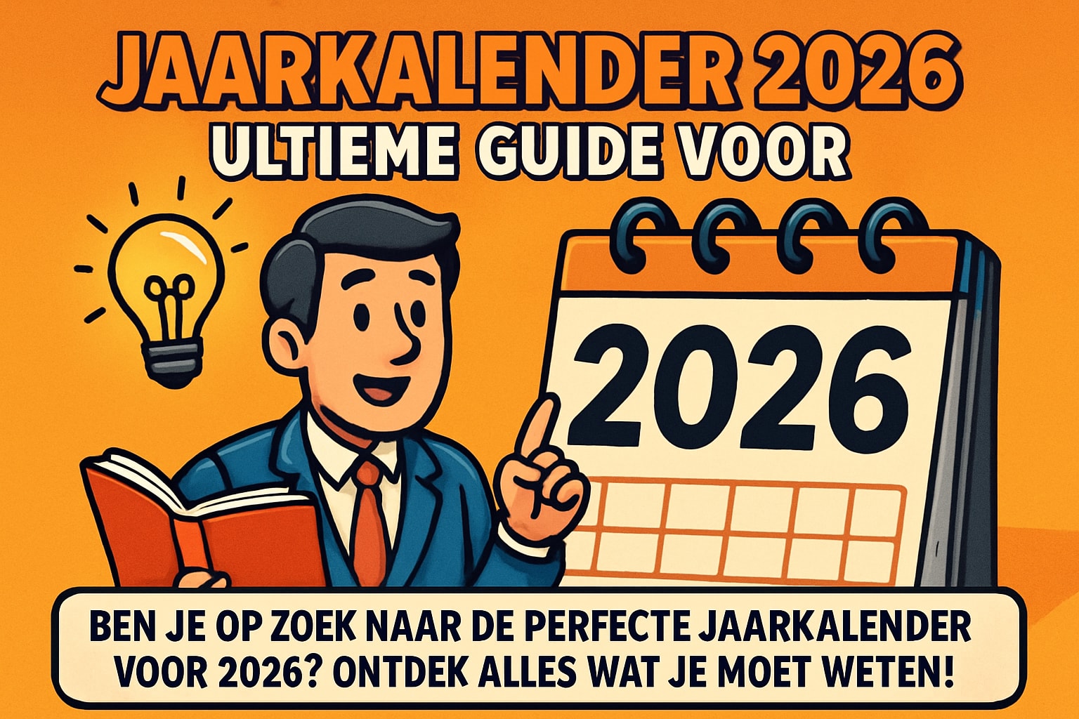 Ultieme Guide Voor Jaarkalender 2026: Alles Op Een Rij