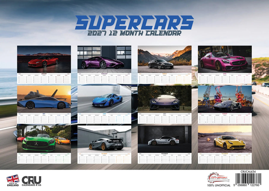 Supercars A3 Kalender 2027