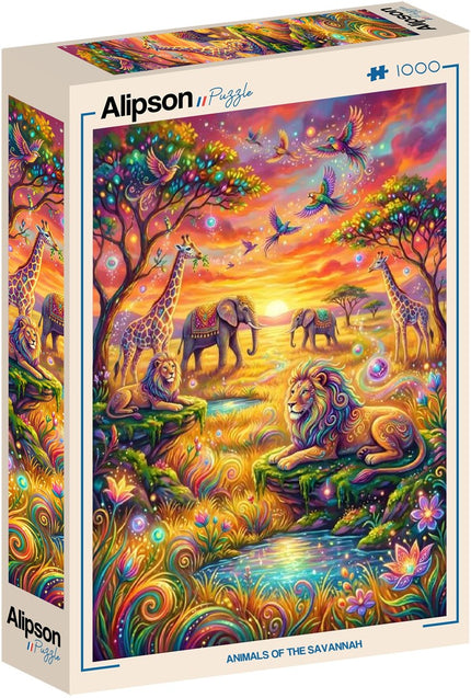 Alipson Animals of the Savannah Puzzel 1000 stukjes