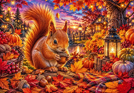 Alipson Autumn Treasures Puzzel 1000 stukjes