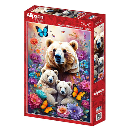 Alipson Bears - Maternal Love Collection Puzzel 1000 stukjes