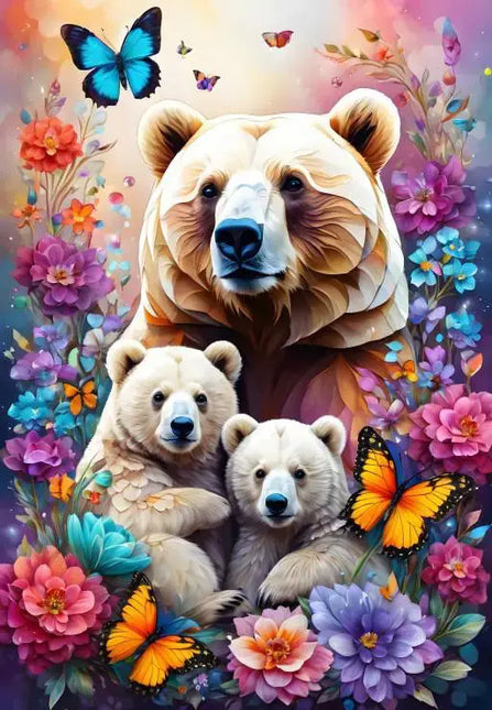 Alipson Bears - Maternal Love Collection Puzzel 1000 stukjes