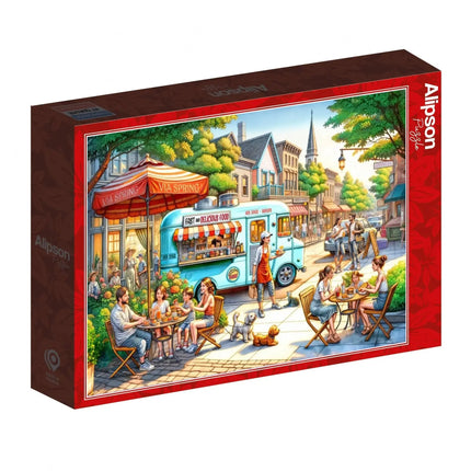 Alipson Fast and Delicious Food Puzzel 1000 stukjes