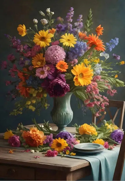 Alipson Flower Bouquet Puzzel 1000 stukjes
