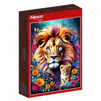 Alipson Lions - Maternal Love Collection Puzzel 1000 stukjes