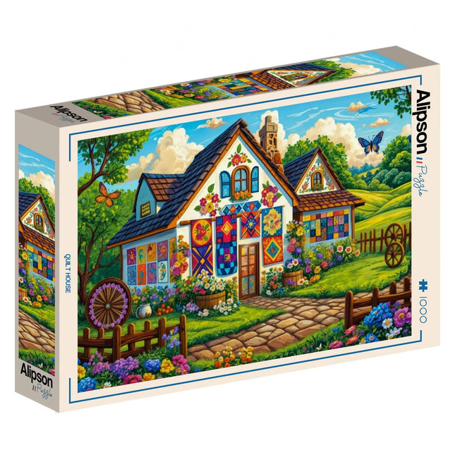 Alipson Quilt House Puzzel 1000 stukjes