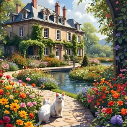 Alipson The Cottage's Flowering Arch Puzzel 1000 stukjes