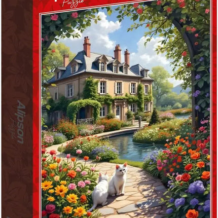 Alipson The Cottage's Flowering Arch Puzzel 1000 stukjes