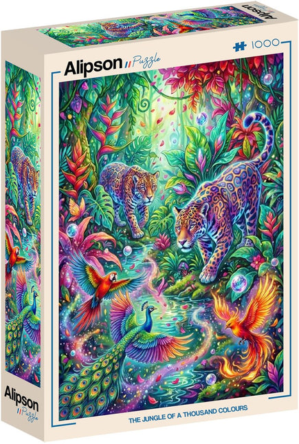 Alipson The Jungle of a Thousand Colours Puzzel 1000 stukjes