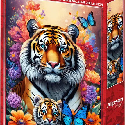 Alipson Tigers - Maternal Love Collection Puzzel 1000 stukjes