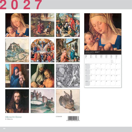 Allaluna Albrecht Dürer Kalender 2027