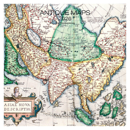 Allaluna Antique Maps Kalender 2026