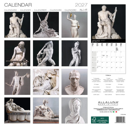 Allaluna Antonio Canova Kalender 2027