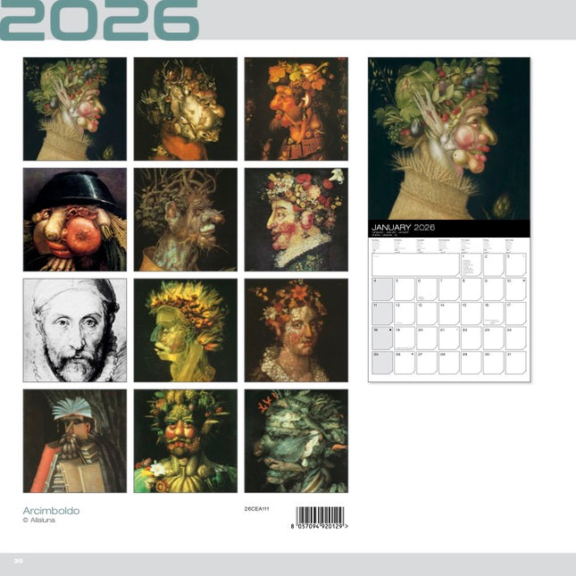Allaluna Arcimboldo Kalender 2026