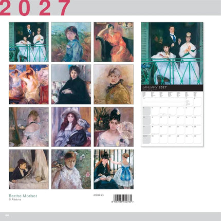 Allaluna Berthe Morisot Kalender 2027