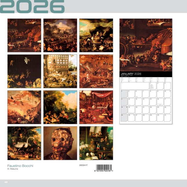 Allaluna Bocchi Kalender 2026