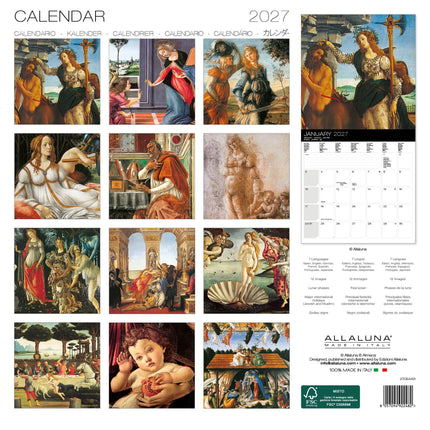 Allaluna Botticelli Kalender 2027