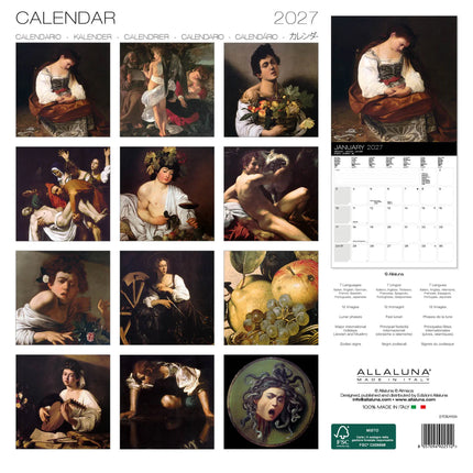 Allaluna Caravaggio Kalender 2027