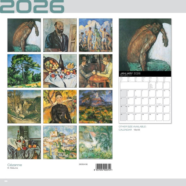 Allaluna Cezanne Kalender 2026