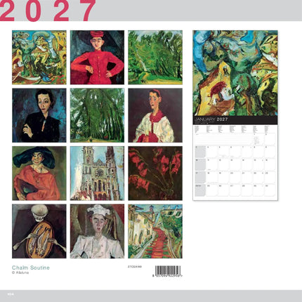 Allaluna Chaim Soutine Kalender 2027