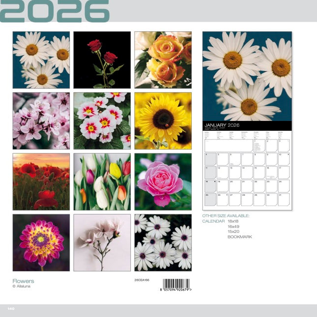 Allaluna Flowers Kalender 2026
