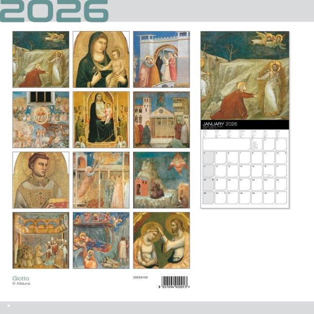 Allaluna Giotto Kalender 2026