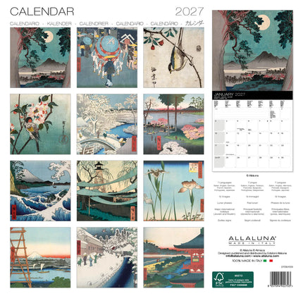 Allaluna Hiroshige Kalender 2027