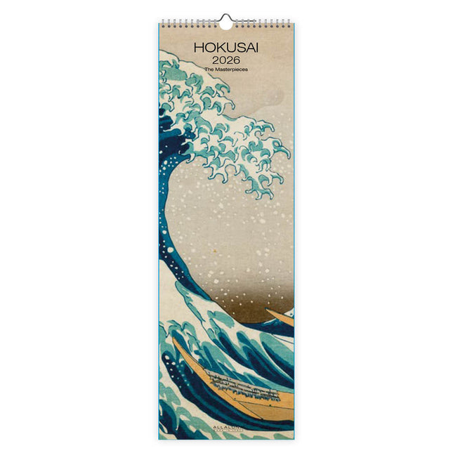 Allaluna Hokusai Slimline Kalender 2026