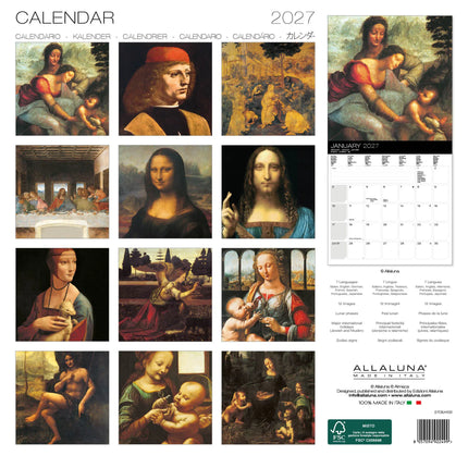 Allaluna Leonardo Kalender 2027