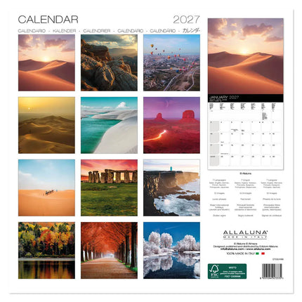 Allaluna Magische Landschappen Kalender 2027