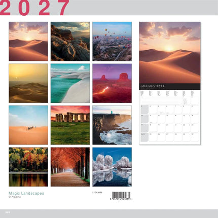 Allaluna Magische Landschappen Kalender 2027