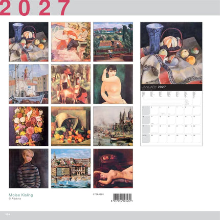 Allaluna Moise Kisling Kalender 2027