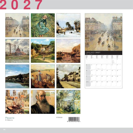 Allaluna Pissarro Kalender 2027