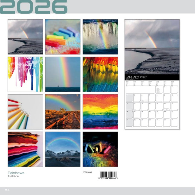 Allaluna Regenbogen Kalender 2026