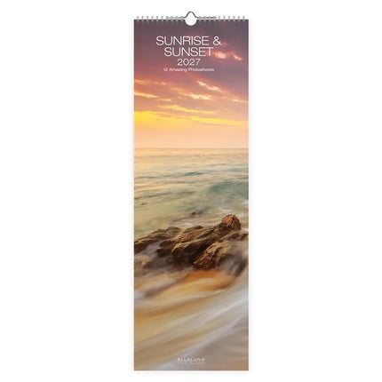 Allaluna Sunrise & Sunset Slimline Kalender 2027