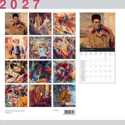 Allaluna Umberto Boccioni Kalender 2027