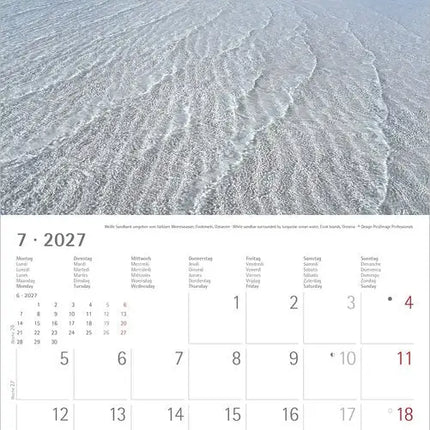 AlphaEdition Aan het Meer Kalender 2027