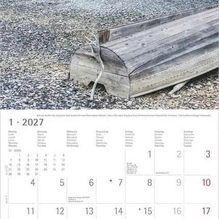 AlphaEdition Aan het Meer Kalender 2027