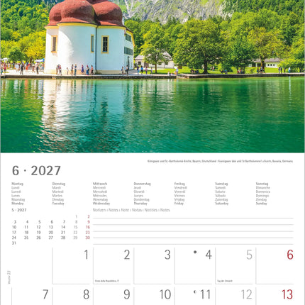 AlphaEdition Alpen Kalender 2027