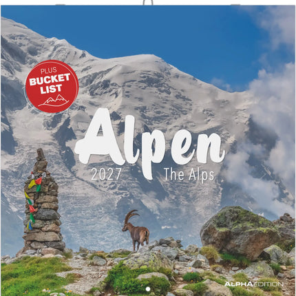 AlphaEdition Alpen Kalender 2027