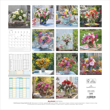 AlphaEdition Bloemen Dromen Kalender 2027