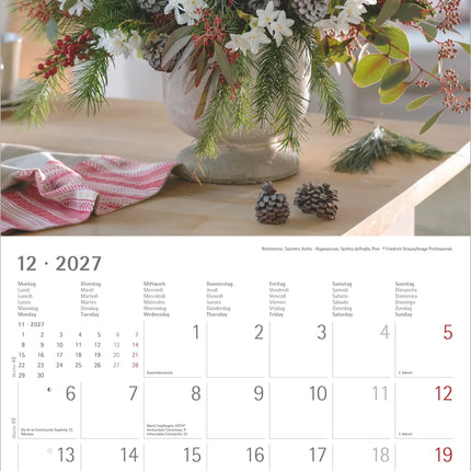AlphaEdition Bloemen Dromen Kalender 2027