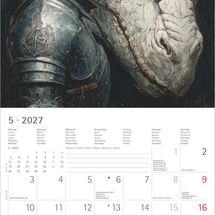 AlphaEdition Draken Kalender 2027